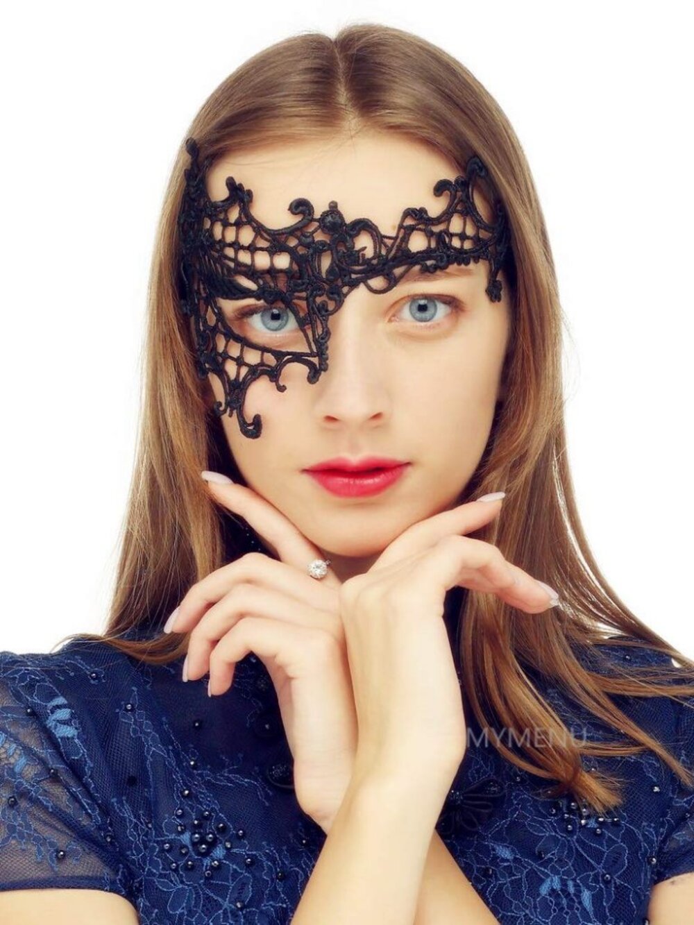Masquerade Mask for Women Venetian Lace Eye Mask For Party Prom Ball Costume